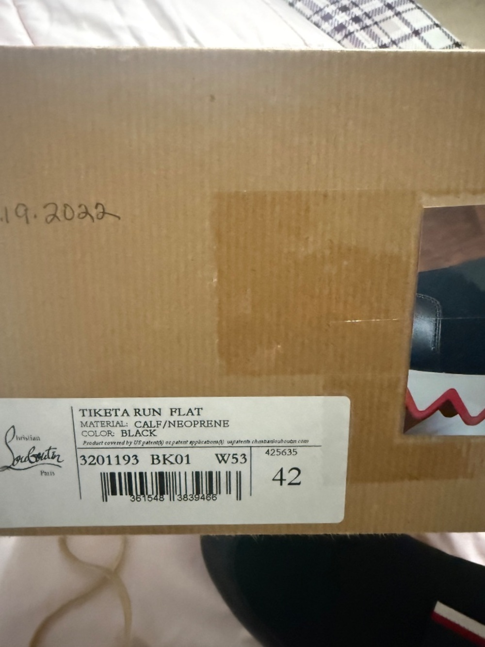 Christian Louboutin Loubishark slip ons - Picture 2 of 5